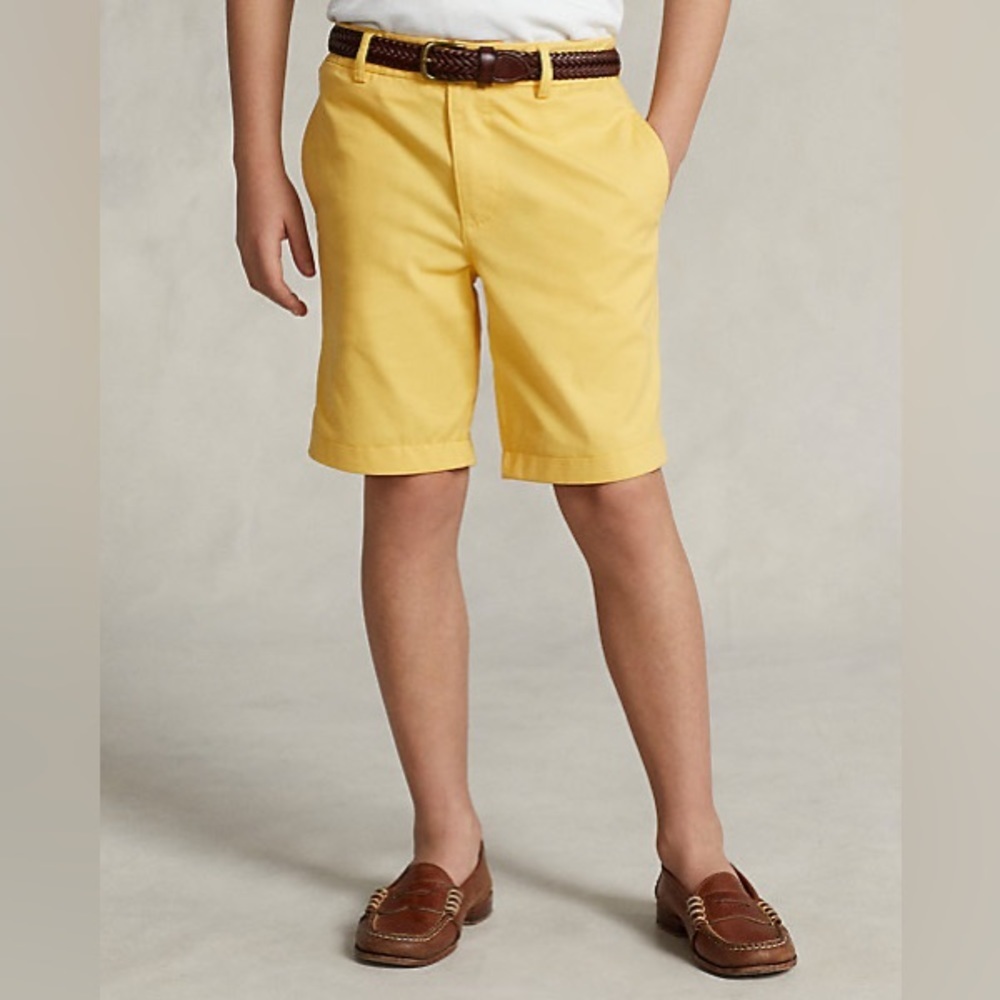 Straight Fit Flex Abrasion Twill Short YELLOW SIZE 16 - Picture 3 of 9